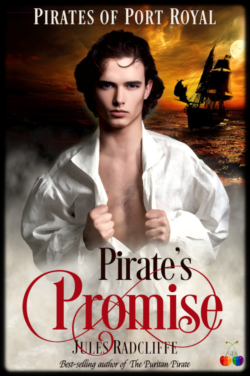 Cover of Pirates Promise by Jules Radcliffe, a gay historical pirate romance